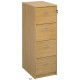 Maestro Lockable Wooden Filing Cabinet - 45KG Capacity Per Draw